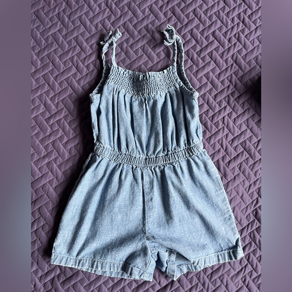 Stylish Kids Denim Romper